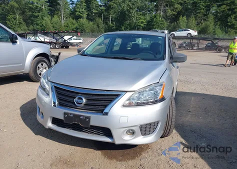 2013 Nissan Sentra Sr из США, поврежденный, VIN 3N1AB7AP4DL563356